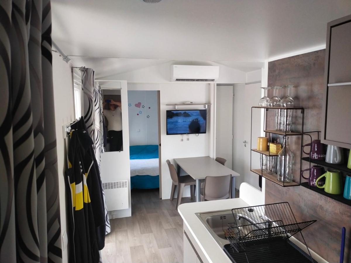 Charmant Mobil Home 2 Chambres Valras Plage المظهر الخارجي الصورة